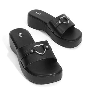 SHEIN ICON Wedge Slide